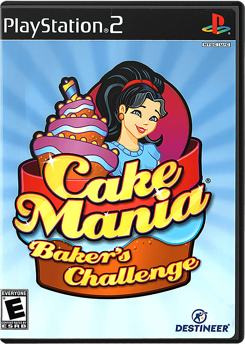 Cake Mania Baker's Challenge box art for Playstation 2